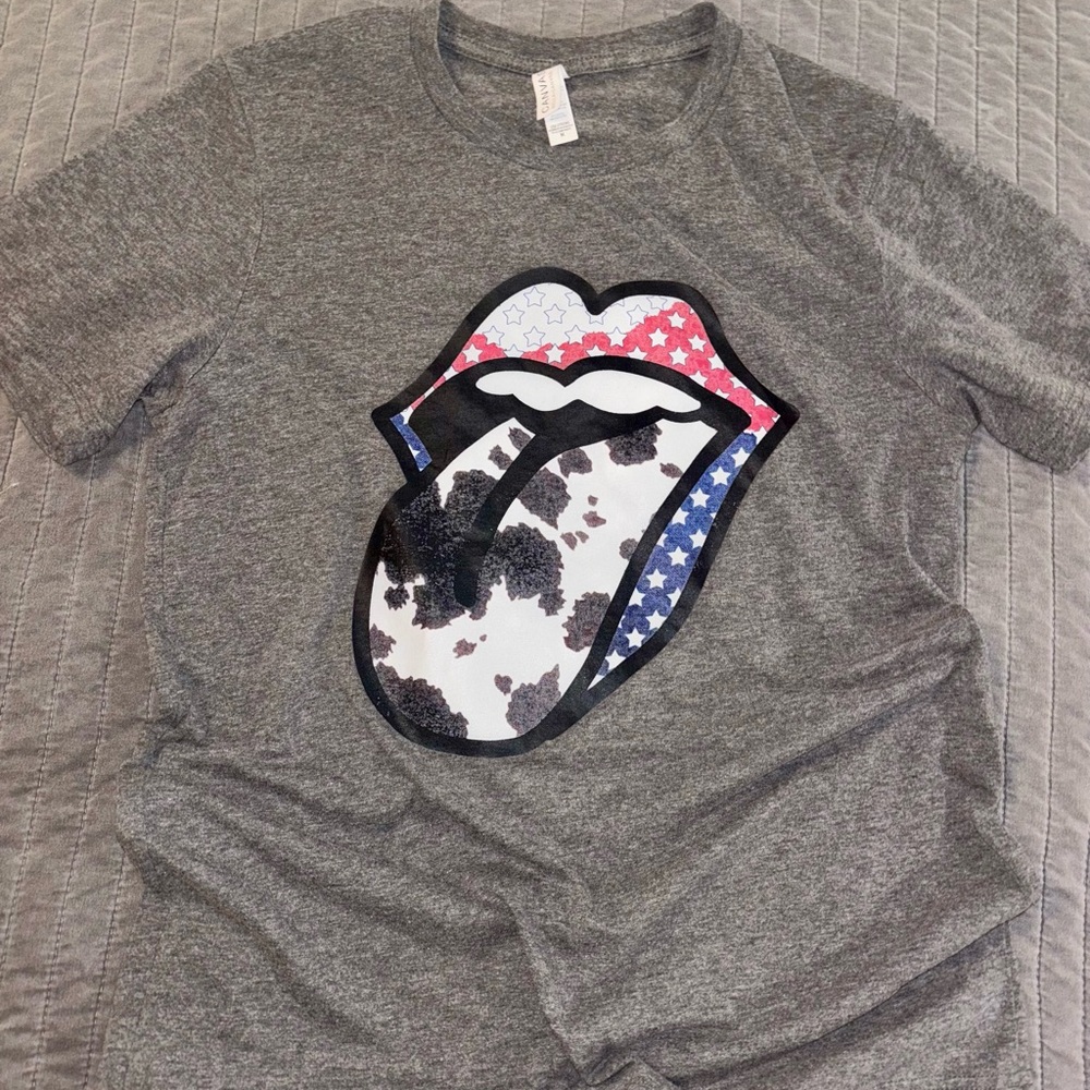 Bella Canvas Gray Graphic Tee